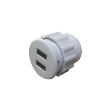 Usbminiredw Thorsman Mini Empotrable Redondo Color Blanco Co