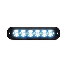 Xtp6bb Code 3 Luz Auxiliar Con 6 LEDS Color Rojo rojo