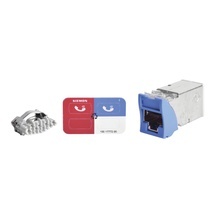 Z6as06 Siemon Jack Z-MAX Cat6A Blindado Montaje Hibrido En