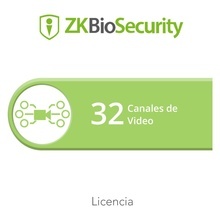 Zkbsvid32ch Zkteco Licencia Para ZKBiosecurity Para Modulo D