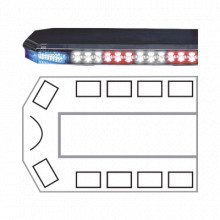 2131989c Code 3 Barra De Luces Serie 21 Ultra Brillante Con