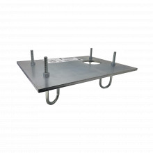 737628 Faac BASE DE FIJACION PARA FAAC 884 accesorios