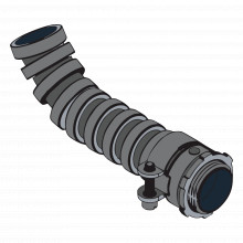 Anccfx12 Anclo Tubo Flexible De 1/2 13 Mm En Acero Galvani