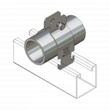Anccfx34 Anclo Tubo Flexible De 3/4 19mm En Acero Galvaniz