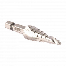 D40141 Makita Broca Escalonada Espiral De Hss 4-12 Mm Zanco