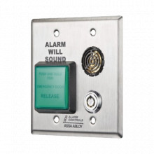 DE1B ALARM CONTROLS-ASSA ABLOY botones de salida