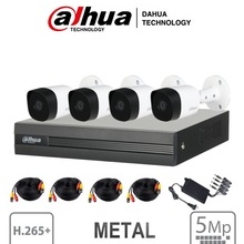 DHT0250002 DAHUA DAHUA XVR1B04H/4-B2A51 - Kit 4 Canales 5 Me