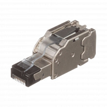 Fps6x88mtg Panduit Plug RJ45 Blindado Instalacion Recta Te