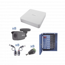 Kestxlt8b Epcom KIT TurboHD 720p / Incluye DVR 8 Ch / 8 Cama