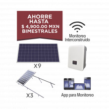 Kitepcom3k330 Syscom Kit Solar Para Interconexion De 3 KW De