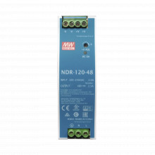 Ndr12048 Meanwell Fuente De Poder Industrial De 120 W Salid