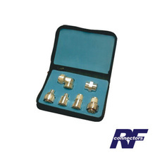 Rfa4013 Rf Industriesltd Kit Completo De 6 Adaptadores 7-16