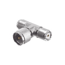 Rfu631 Rf Industriesltd Adaptador En T De Conector Mini-UH