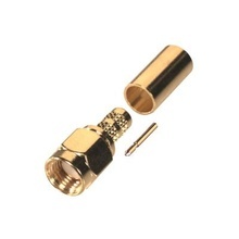 Rp30001x Rf Industriesltd Conector SMA Macho Inverso De Ani