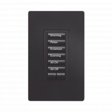 Rrdh6brlmn Lutron Electronics Teclado Hibrido Seetouch 6 Bo