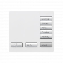 Rrt5rlsw Lutron Electronics Teclado Seetouch Sobre Mesa 5 B