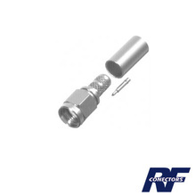 Rsa3000c1 Rf Industriesltd Conector SMA Macho De Anillo Ple