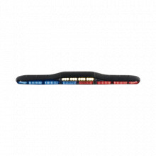 SX47SCCC135126 Code 3 Barra de luces Solex rojo/azul de 114
