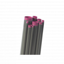 Tal50pc Rawelt Tubo Conduit De 2 50.8 Mm Rigido De Alumin