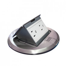 Thmcpra Thorsman Mini Caja De Piso Redonda Acero Inoxidable