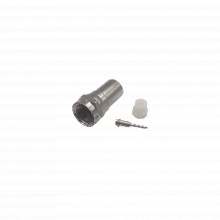 Ttcon537 Epcom Titanium Conector F Macho De Anillo Plegable