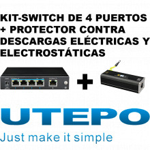 UGC4550001 UTEPO KIT- Switch UTEPO con protector contra