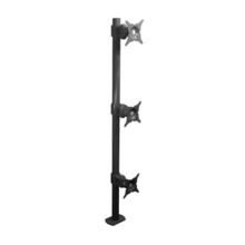 W6473 Winsted Soporte Triple Vertical Fijo Para Monitor mobi