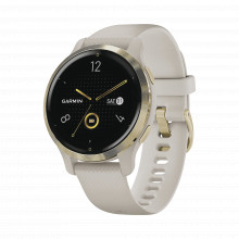 100242901 Garmin Reloj Garmin Venu 2S Color Beige En Bisel D
