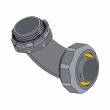 Anchlc100 Anclo Conector Curvo Para Tubo Tipo Liquidtight 1