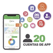 Biotimeapp20 Zkteco Licencia Para Realizar Checadas De Asist