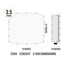 C550cext Optex Radar SpotterRF Para Una Cobertura De 1050 Me