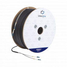 Ef300lc Linkedpro Carrete De Fibra Optica Monomodo Con Conec