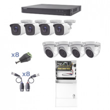 KEVTX8T4BW4EW EPCOM turbohd de 8 canales