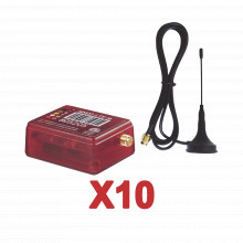 Kit10mn02 M2m Services KIt De 10 Comunicadores De Alarma MN0