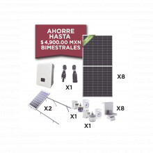 Kitepcom3k450 Syscom Kit Solar Para Interconexion De 3 KW De