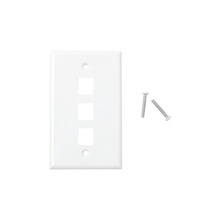 Lpfp18 Linkedpro Placa De Pared De 3 Puertos Keystone Colo