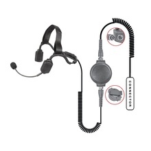 Nbpbh30s Pryme MICROFONO DE SOLAPA CON TUBO ACUSTICO P/ ICOM