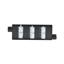 Ppmflcq1201 Siemon Placa Acopladora De Fibra Optica Plug And