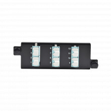 Ppmflcq1201 Siemon Placa Acopladora De Fibra Optica Plug And