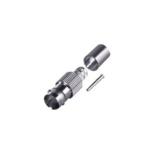 Rfb1724 Rf Industriesltd Conector BNC Hembra De Anillo Pleg
