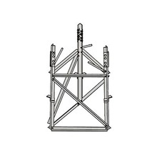 Rohn Rsb08 Base Corta Para Seccion 8 Para Torres Autosoporta