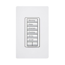 Rrdh6brlwh Lutron Electronics Teclado Hibrido Seetouch 6 Bo