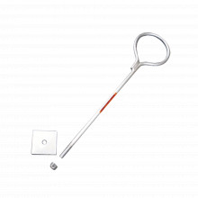 Sar45g Syscom Towers Ancla De Losa O Pared De 65 Cm. De 3/4