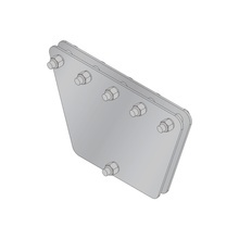 Sp303050g Syscom Towers Placas Igualadoras Con Tornilleria Y