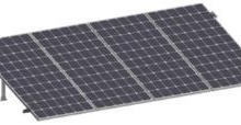 TES557111 PV ACCESORIOS PV SRI430 - Kit para sistema solar c