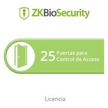Zkbsac25 Zkteco Licencia Para ZKBiosecurity Permite Gestiona