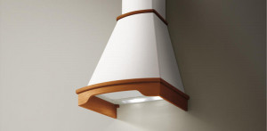 Hotă de perete, 60 cm, 440 mc/h, Elica CORALINE WH/A/60 T.GREZZO