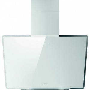 Hota incorporabila decorativa, absorbtie 713 mc/h, 1 motor, 60 cm, sticla alba, Elica Shire WH/A/60