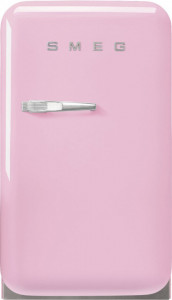 Frigider cu 1 ușă, retro, 50's Style, 73 cm, 34 l, roz, balamale în dreapta, Smeg FAB5RPK5