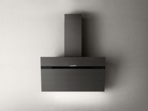 Hotă de perete, efect fier, 90 cm, 755 mc/h, Elica STRIPE URBAN CAST IRON/A/90
